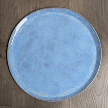 Load image into Gallery viewer, Drippy Blues Frozen Pond Platter Dish - 82
