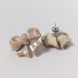 Coquette Bow Stud Earrings