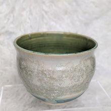 Load image into Gallery viewer, Drippy Mint Green Crystalline Planter Vase
