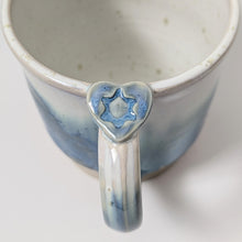 Load image into Gallery viewer, Crystal Dreams Blue Star Mug 008
