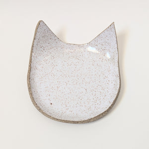 Large Cat Spoon Rest Plate Dish