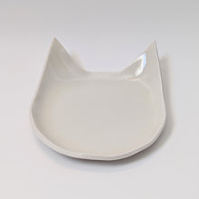 Load image into Gallery viewer, Porcelain Large Cat Spoon Rest Dish Plate
