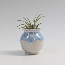 Load image into Gallery viewer, Blue Mother of Pearl Mini Planter Vase 0017
