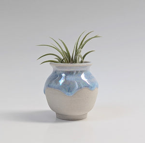 Blue Mother of Pearl Mini Planter Vase 0017