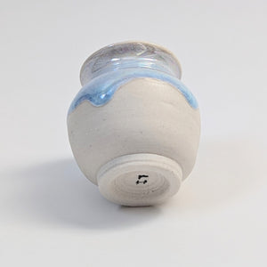 Blue Mother of Pearl Mini Planter Vase 0017