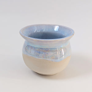 Blue Mother of Pearl Mini Planter Vase 0022