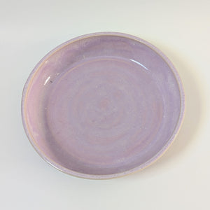 Lilac Pasta Plate Dish Bowl