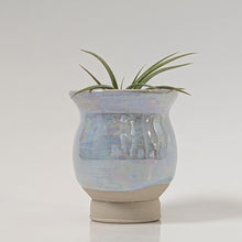 Load image into Gallery viewer, Blue Mother of Pearl Mini Planter Vase 0023
