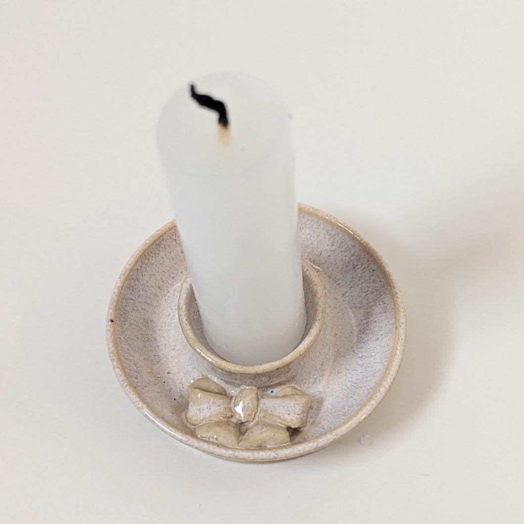 Coquette Bow Candle Holder 0031