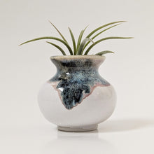 Load image into Gallery viewer, Blue Drippy Tiny Planter Vase 0035
