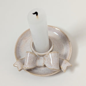 Coquette Bow Candle Holder 0036