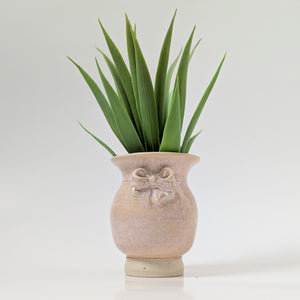 Coquette Bow Mini Planter Vase 0040