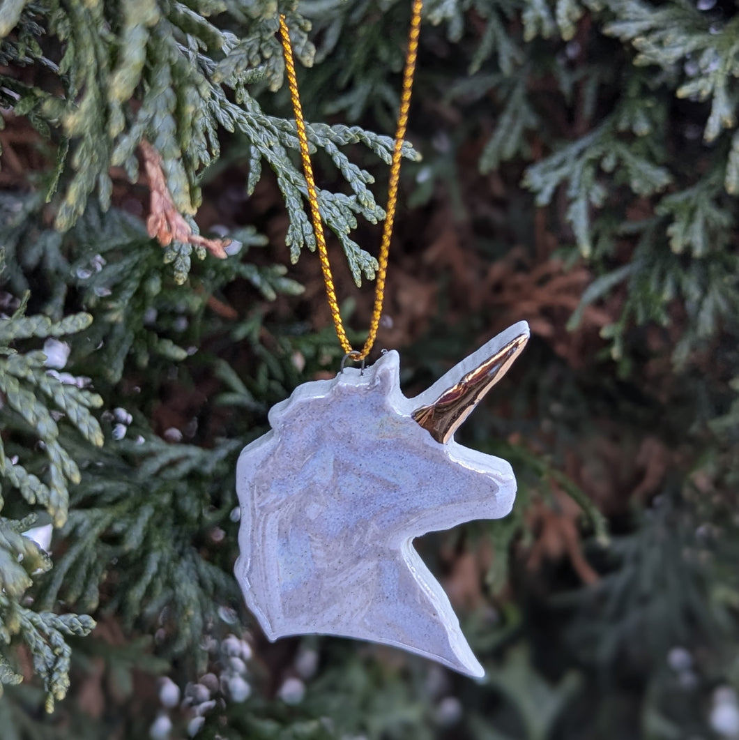 Unicorn Shaped Ornament