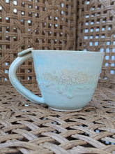 Load image into Gallery viewer, The "Sea Breeze" Wide Crystalline Mug
