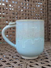 Load image into Gallery viewer, The "Morning Frost" Tall Crystalline Mug
