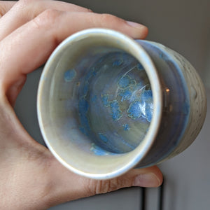 Blue Crystal Vase